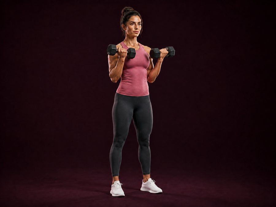 Biceps Curls — Working