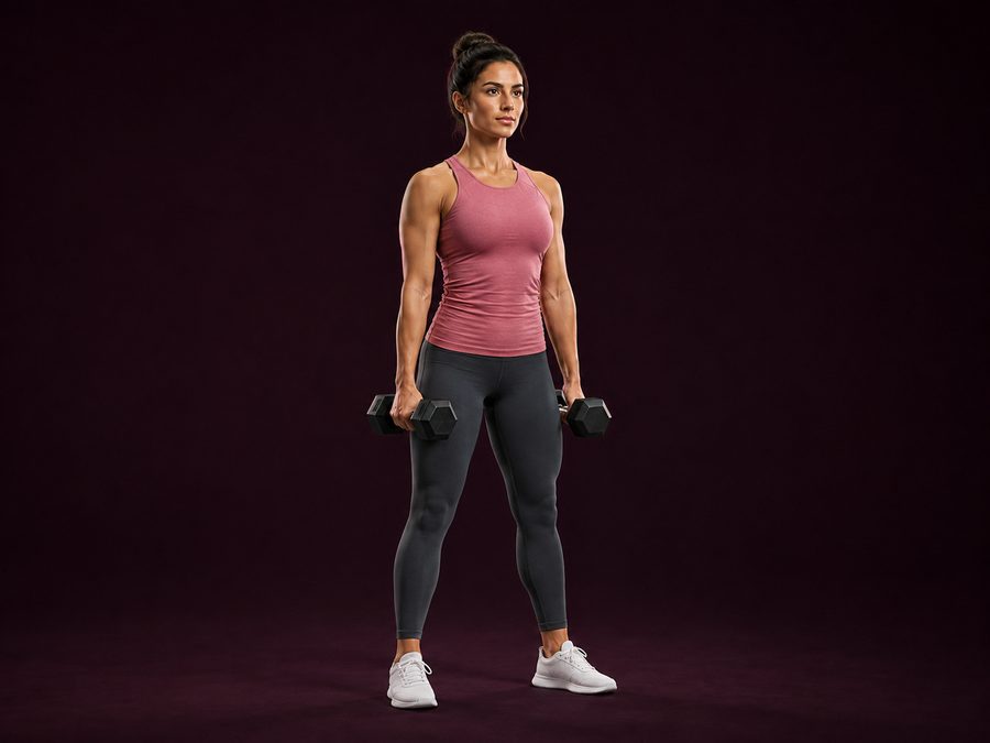 Dumbbell Squat — Set-up
