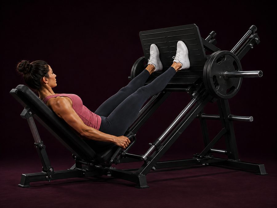 Leg Press — Finish